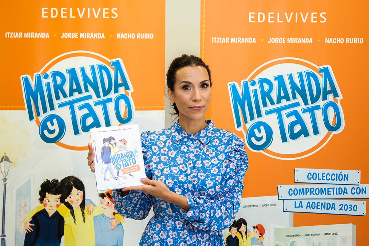 La escritora Itziar Miranda presentará en la Feria del Libro de Madrid el libro «Miranda y Tato», una colección comprometida con los objetivos de desarrollo sostenible