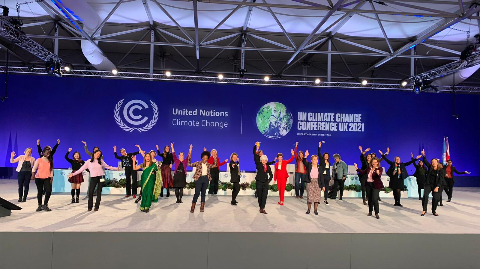 Las mujeres, líderes en acción climática en la COP26