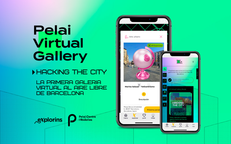 Pelai Virtual Gallery, la primera galería virtual al aire libre de Barcelona