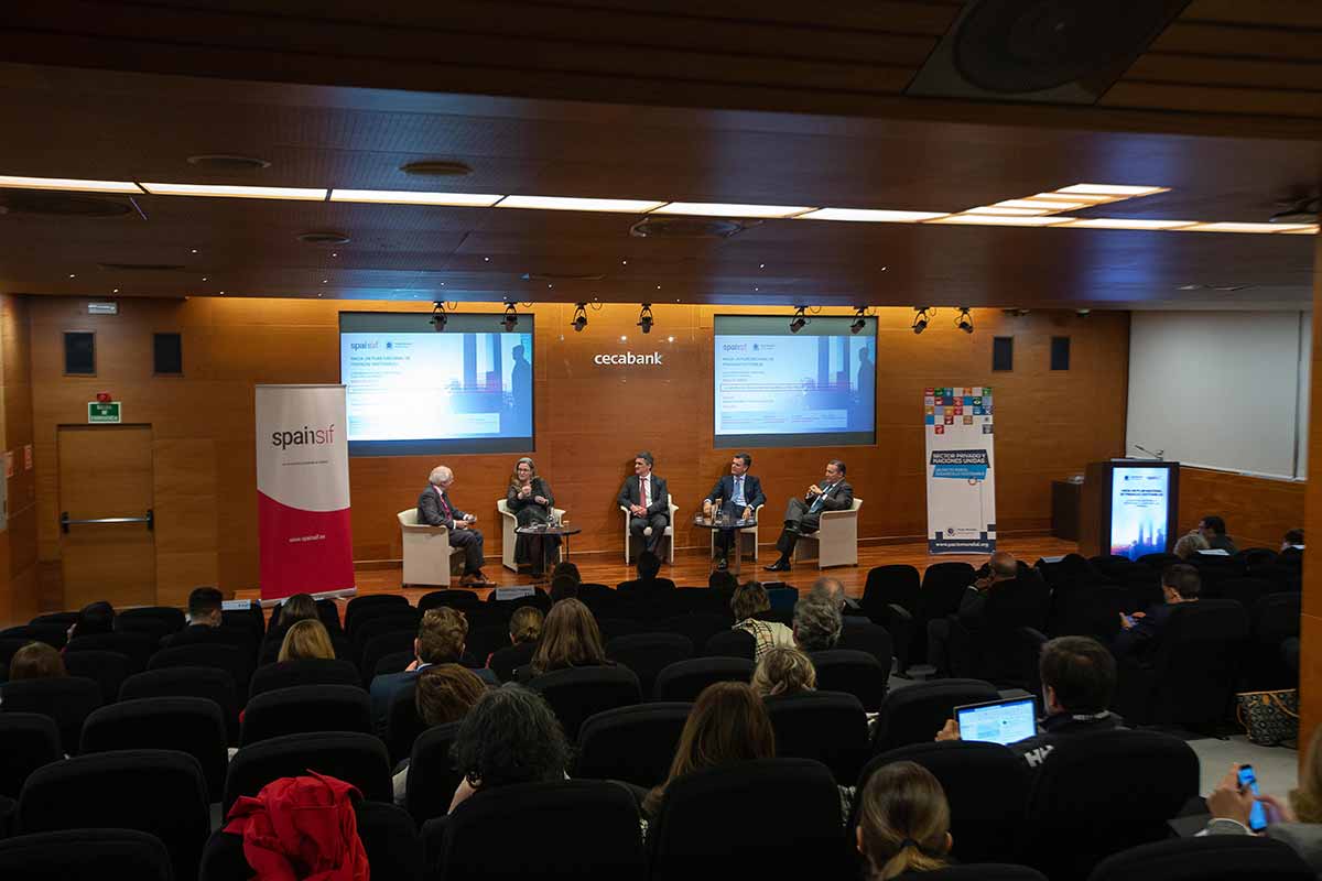 Spainsif y el Pacto Mundial de Naciones Unidas España abordan en una jornada los avances del Plan Nacional de Finanzas Sostenibles