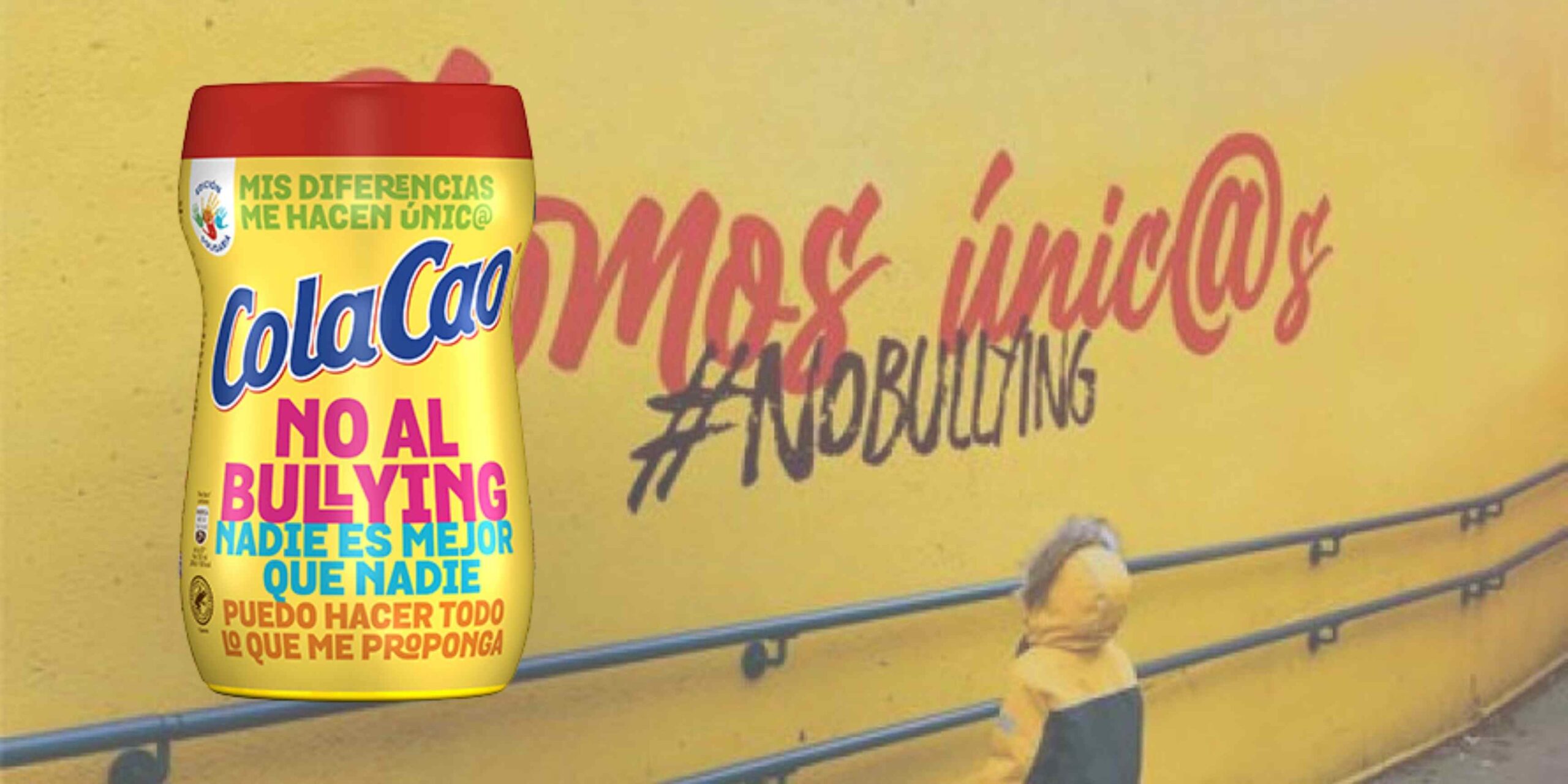 ColaCao lanza una edición solidaria de su bote para luchar contra el bullying