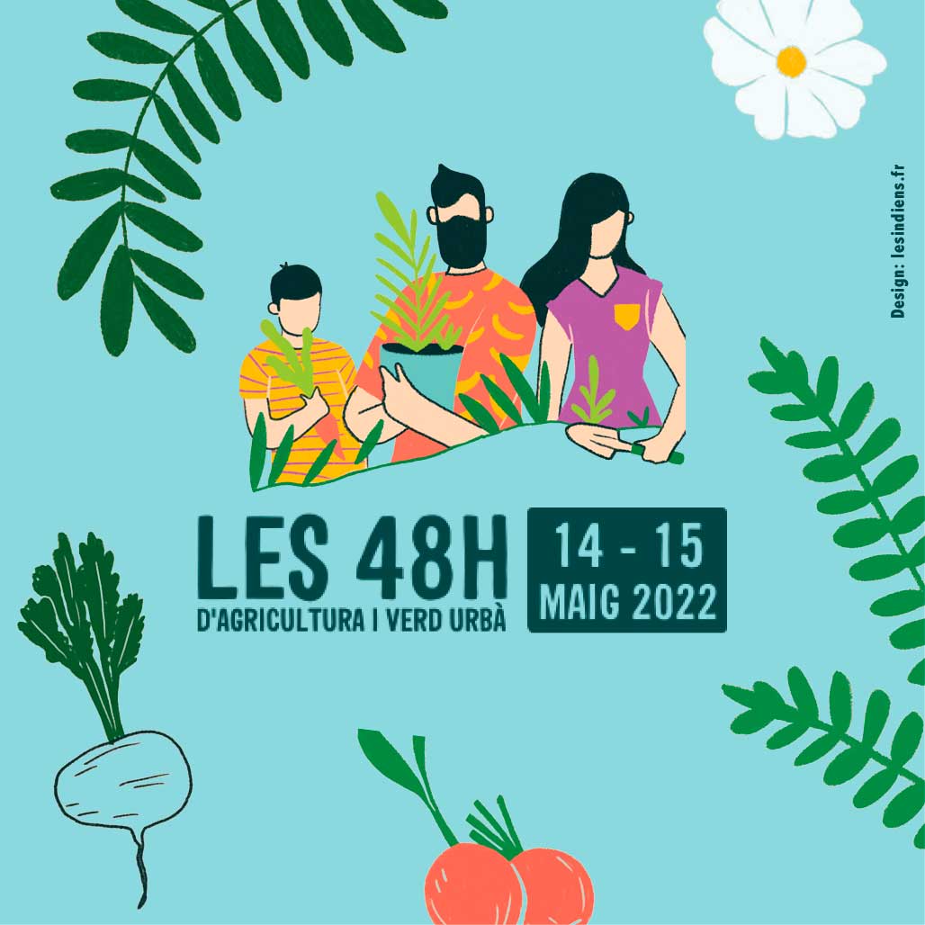 Barcelona acoge nuevamente Les 48H d’Agricultura i Verd Urbà los días 14 y 15 de mayo.